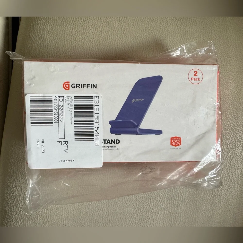 Griffin 2-pack Universal Charging Stands Purple